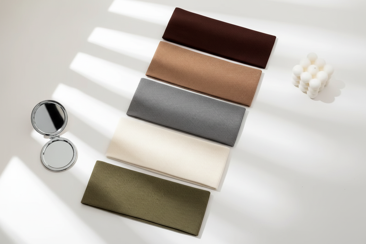 Headband Stack - Light Cream