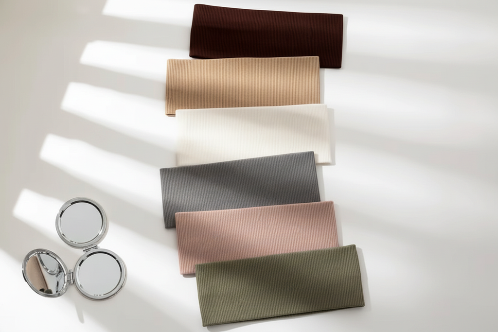 Headband Stack - No Black, With Light Beige