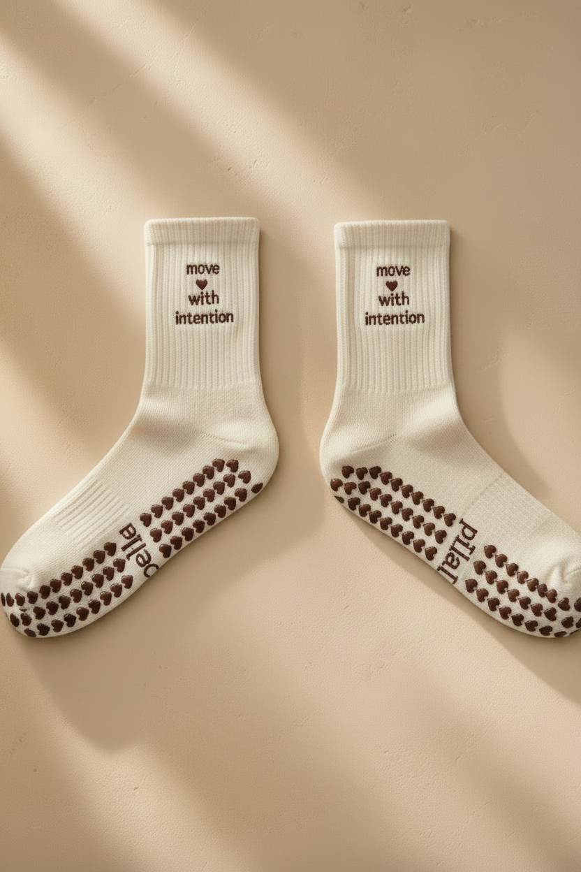 Ivory Grip Socks